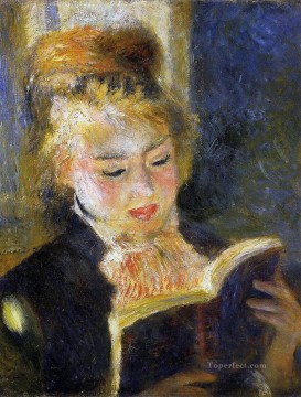 Pierre Auguste Renoir Painting - mujer leyendo Pierre Auguste Renoir